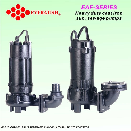 Bơm chìm nước thải dùng cho tải nặng EVERGUSH-EAF-1