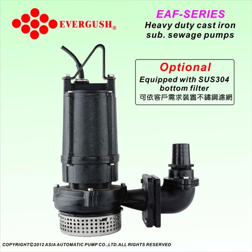 Bơm chìm nước thải dùng cho tải nặng EVERGUSH-EAF-2